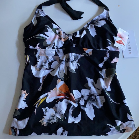 Athleta Tankini Polynesia Floral Halter NWT’s - Picture 13 of 14